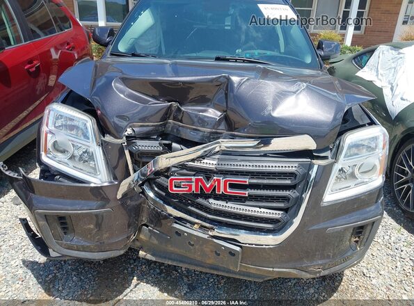 2GKALMEK3G6228612 2016 GMC TERRAIN Black Front view