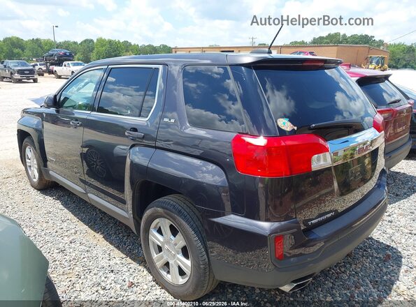 2GKALMEK3G6228612 2016 GMC TERRAIN Black Rear left
