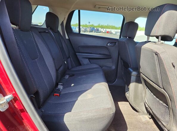 2GKALMEK4G6300496 2016 GMC TERRAIN Бордовый Вид задней части салона
