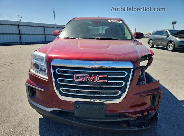 2GKALMEK4G6300496 2016 GMC TERRAIN Бордовый Вид спереди
