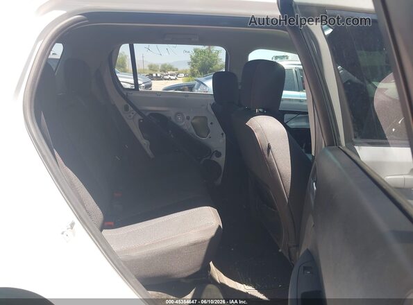 2GKALMEK4H6161052 2017 GMC TERRAIN White Widok naklejki z numerem VIN