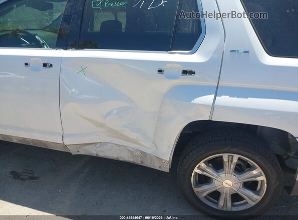 2GKALMEK4H6161052 2017 GMC TERRAIN White Widok z przodu