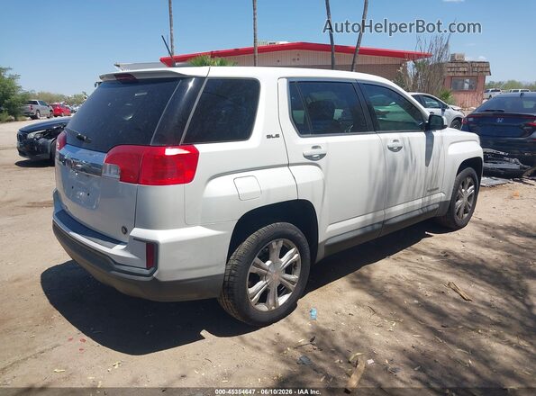 2GKALMEK4H6161052 2017 GMC TERRAIN White Tył prawy