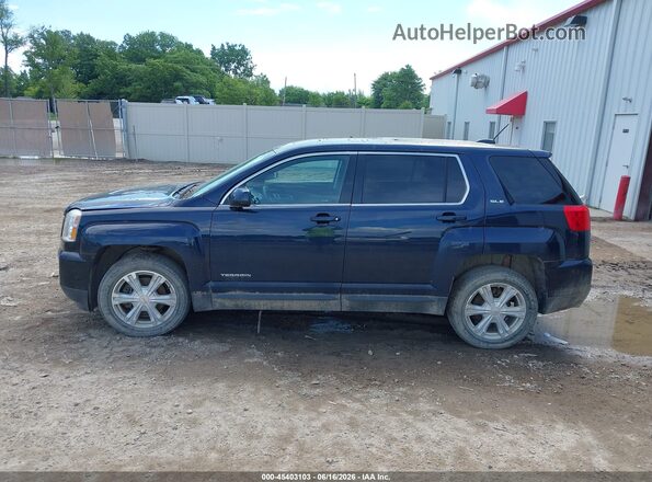 2GKALMEK4H6334956 2017 GMC TERRAIN Navy Панорамный вид салона 360°