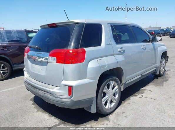 2GKALMEK4H6348498 2017 GMC TERRAIN Silver Հետևի աջ