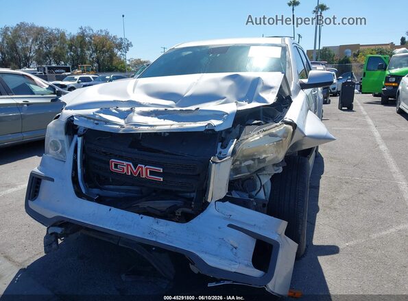 2GKALMEK4H6348498 2017 GMC TERRAIN Silver Դիմացի տեսք