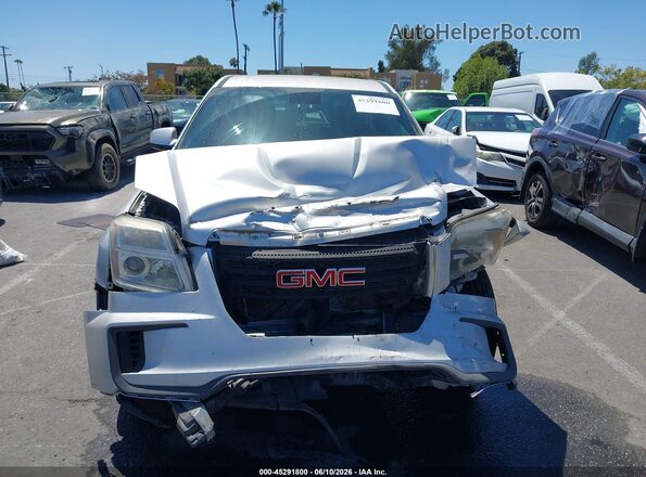 2GKALMEK4H6348498 2017 GMC TERRAIN Silver Առջևի վահանակի տեսք