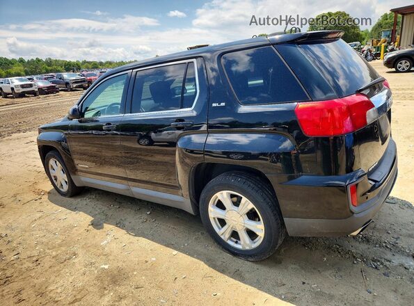 2GKALMEK5H6165014 2017 GMC TERRAIN Black Հետևի ձախ