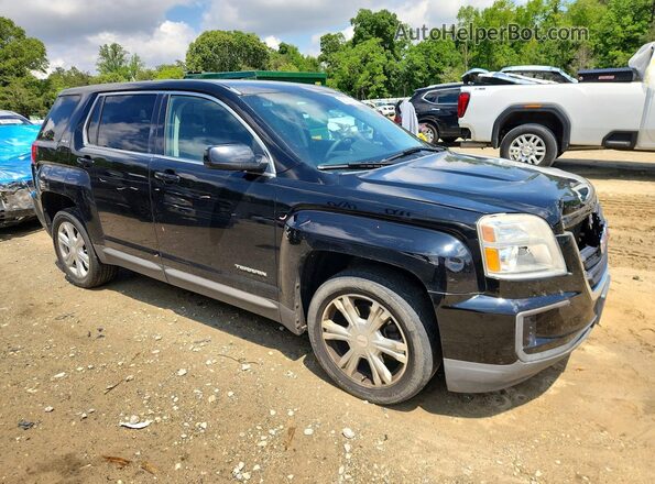 2GKALMEK5H6165014 2017 GMC TERRAIN Black Առջևի աջ