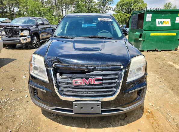 2GKALMEK5H6165014 2017 GMC TERRAIN Black Դիմացի տեսք