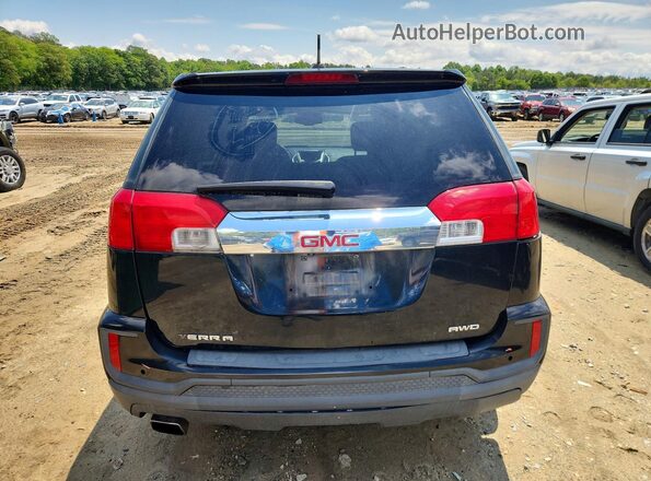 2GKALMEK5H6165014 2017 GMC TERRAIN Black Հետևի տեսք
