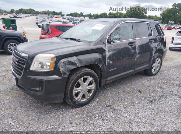 2GKALMEK5H6344069 2017 GMC TERRAIN Серый Передняя левая четверть