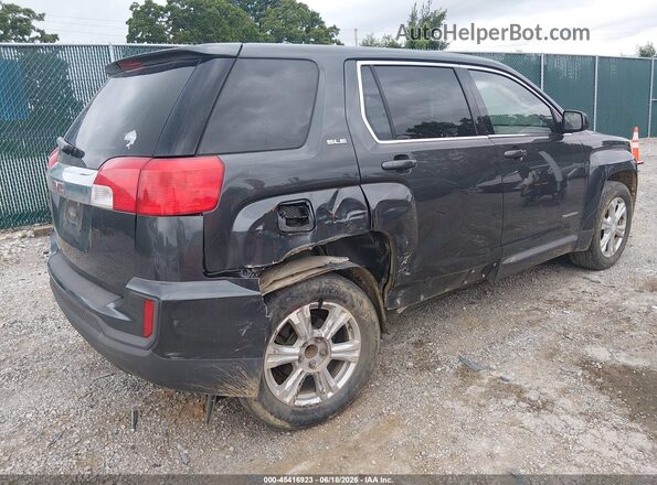 2GKALMEK5H6344069 2017 GMC TERRAIN Серый Задняя правая четверть