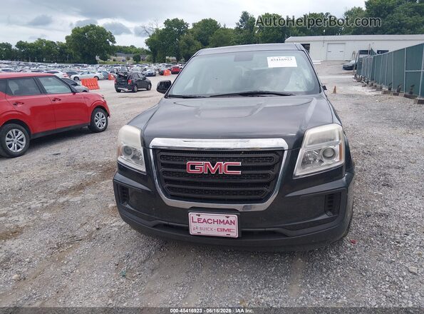 2GKALMEK5H6344069 2017 GMC TERRAIN Серый Вид задней части салона