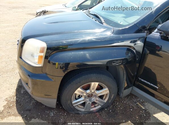 2GKALMEK7G6106335 2016 GMC TERRAIN Black წინა ხედი