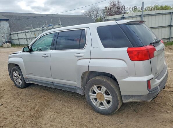 2GKALMEK7G6268028 2016 GMC TERRAIN Серебряный Задняя левая четверть