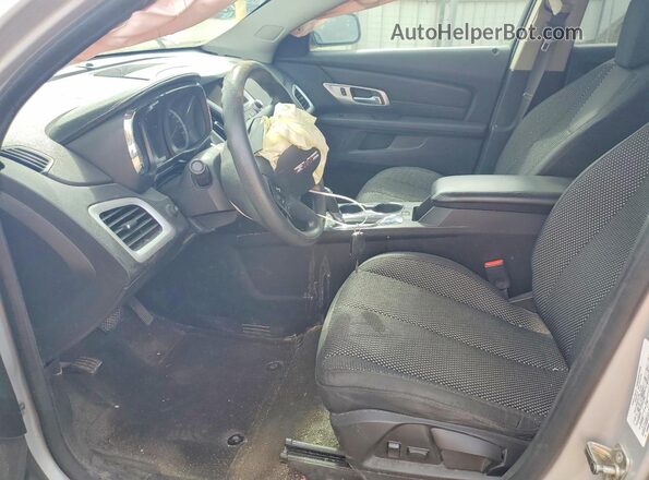 2GKALMEK7G6268028 2016 GMC TERRAIN Серебряный Вид салона спереди