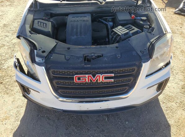2GKALMEK7H6109608 2017 GMC TERRAIN White Widok wnętrza z tyłu