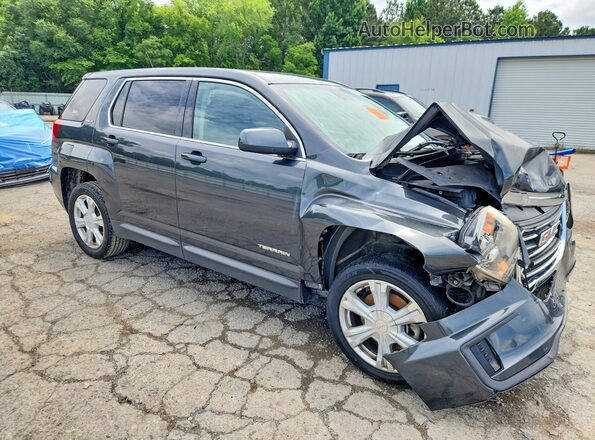 2GKALMEK7H6142625 2017 GMC TERRAIN Gray 