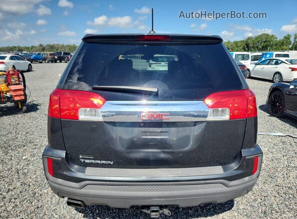 2GKALMEK7H6189489 2017 GMC TERRAIN Black Vista trasera