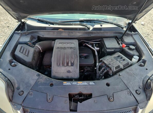 2GKALMEK7H6189489 2017 GMC TERRAIN Black Vista del compartimento del motor