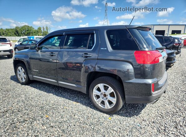 2GKALMEK7H6189489 2017 GMC TERRAIN Black Trasero izquierdo
