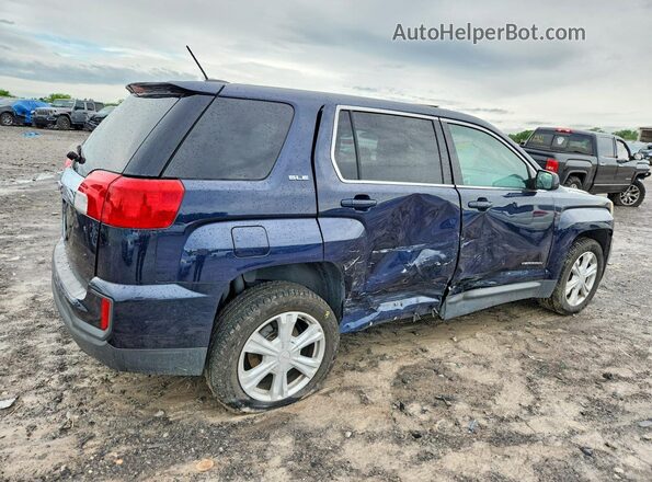 2GKALMEK7H6340220 2017 GMC TERRAIN Синий 