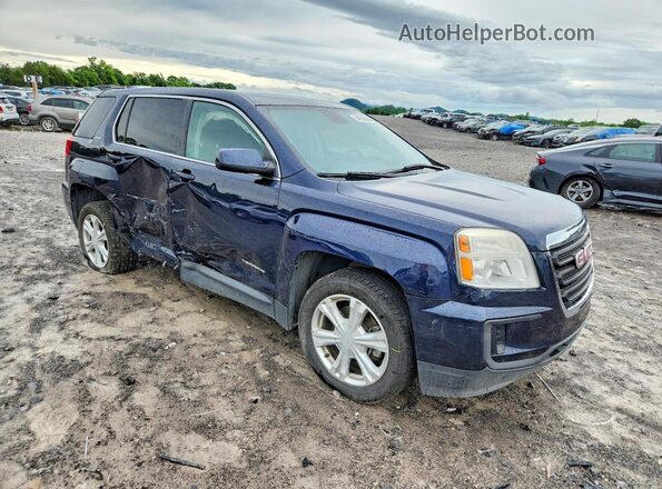 2GKALMEK7H6340220 2017 GMC TERRAIN Синий 