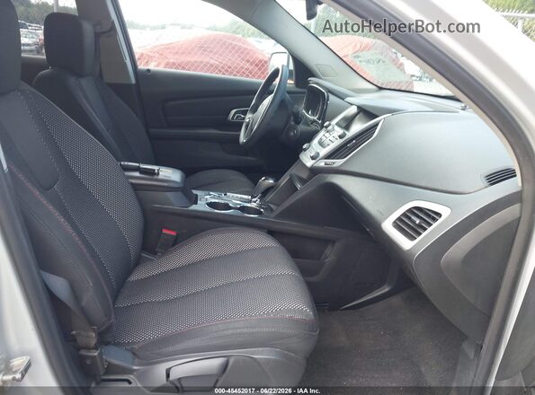 2GKALMEK8G6103105 2016 GMC TERRAIN Silver Front interior view
