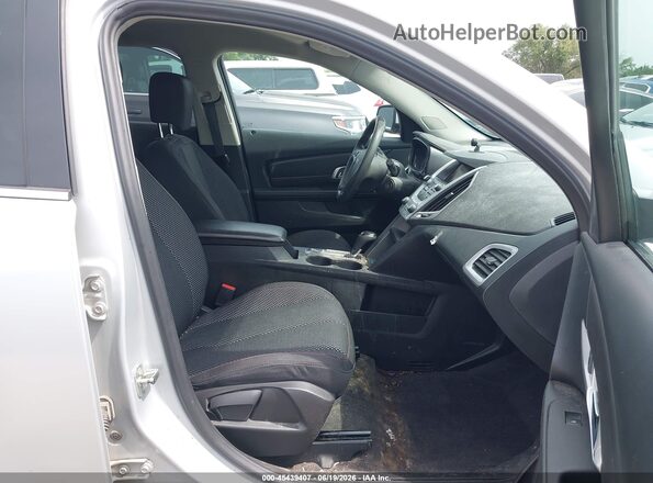 2GKALMEK8G6108336 2016 GMC TERRAIN Серебряный Вид салона спереди