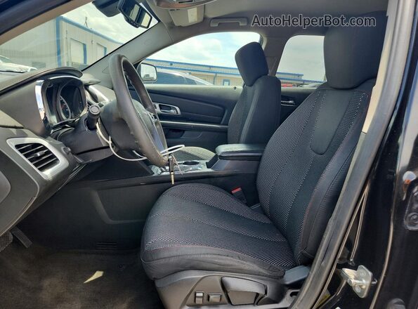2GKALMEK8G6347319 2016 GMC TERRAIN Черный Вид салона спереди