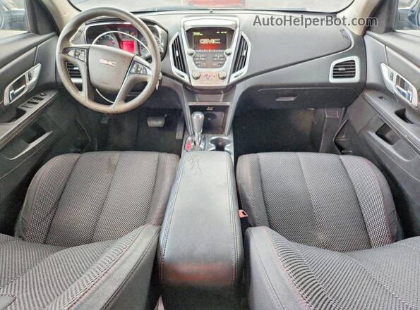 2GKALMEK8G6347319 2016 GMC TERRAIN Черный Вид панели приборов