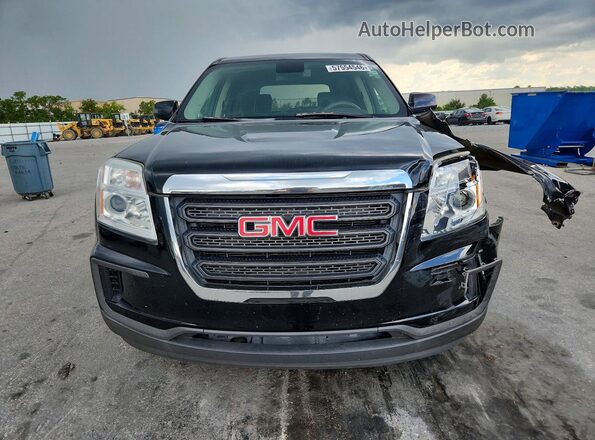 2GKALMEK8G6347319 2016 GMC TERRAIN Черный Вид спереди