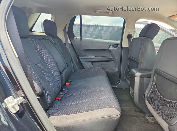2GKALMEK8G6347319 2016 GMC TERRAIN Черный Вид задней части салона