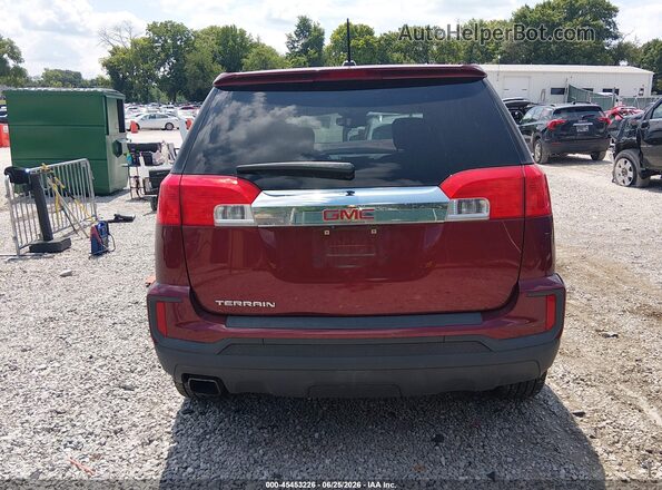 2GKALMEK8H6105616 2017 GMC TERRAIN Maroon 