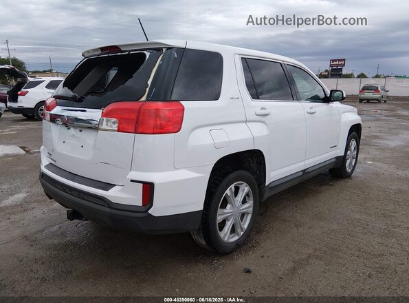 2GKALMEK8H6343188 2017 GMC TERRAIN White Trasero derecho