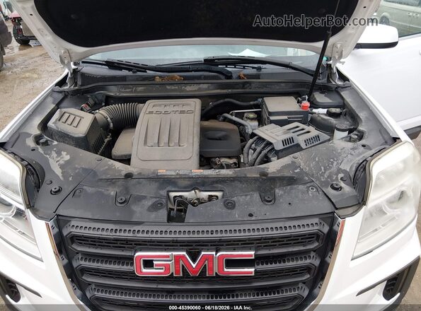 2GKALMEK8H6343188 2017 GMC TERRAIN White Vista trasera