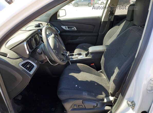 2GKALMEK8H6344079 2017 GMC TERRAIN White წინა სალონის ხედი