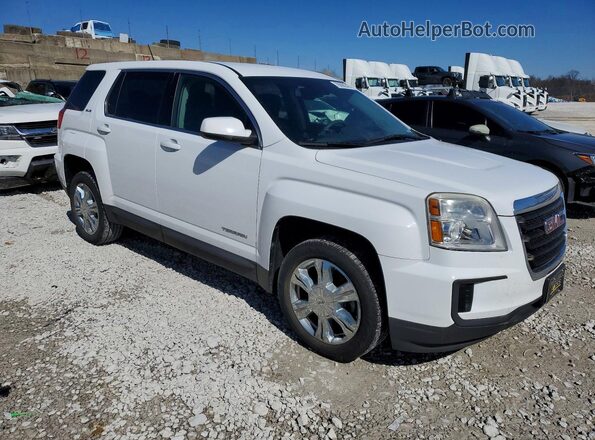 2GKALMEK8H6344079 2017 GMC TERRAIN White წინა მარჯვენა