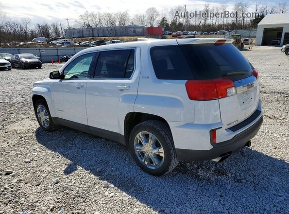 2GKALMEK8H6344079 2017 GMC TERRAIN White უკანა მარცხენა