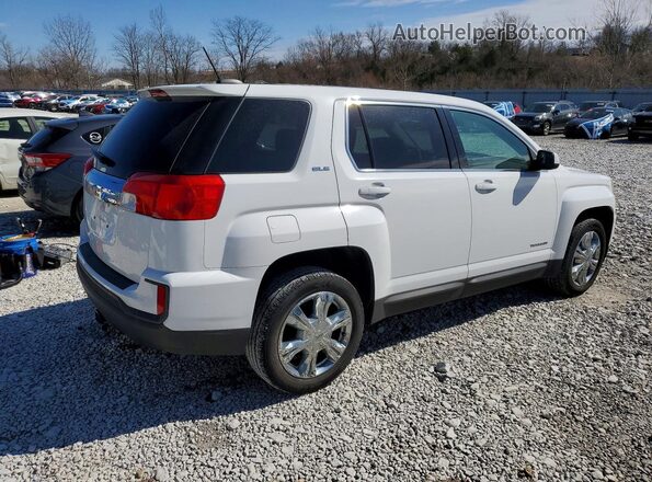 2GKALMEK8H6344079 2017 GMC TERRAIN White უკანა მარჯვენა
