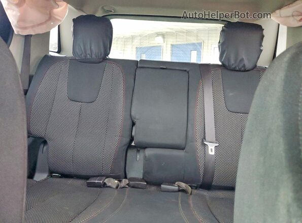 2GKALMEK9G6345885 2016 GMC TERRAIN Black Vista de los asientos traseros