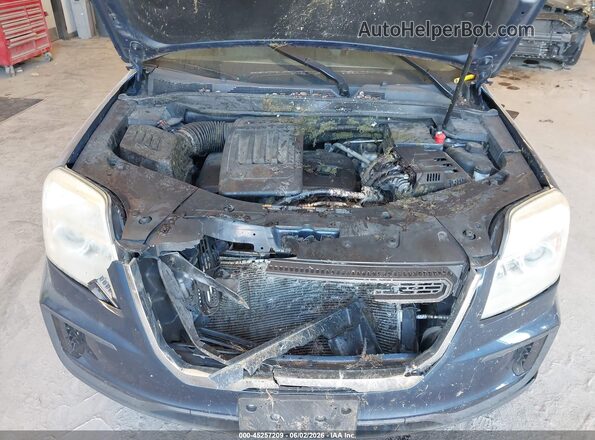 2GKALMEK9G6359527 2016 GMC TERRAIN Синий Вид сзади