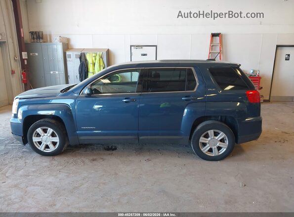 2GKALMEK9G6359527 2016 GMC TERRAIN Синий Панорамный вид салона 360°