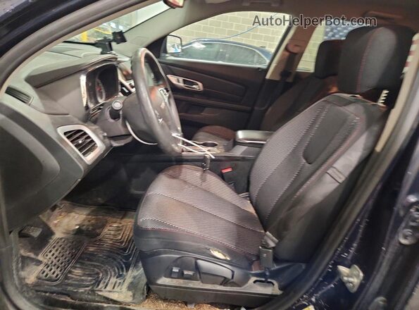 2GKALMEKXG6310398 2016 GMC TERRAIN Blue Front interior view