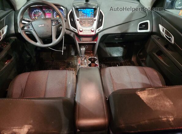 2GKALMEKXG6310398 2016 GMC TERRAIN Blue Dashboard view