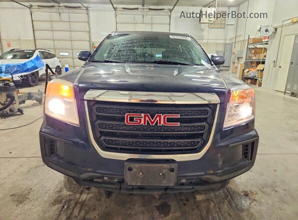 2GKALMEKXG6310398 2016 GMC TERRAIN Blue Front view