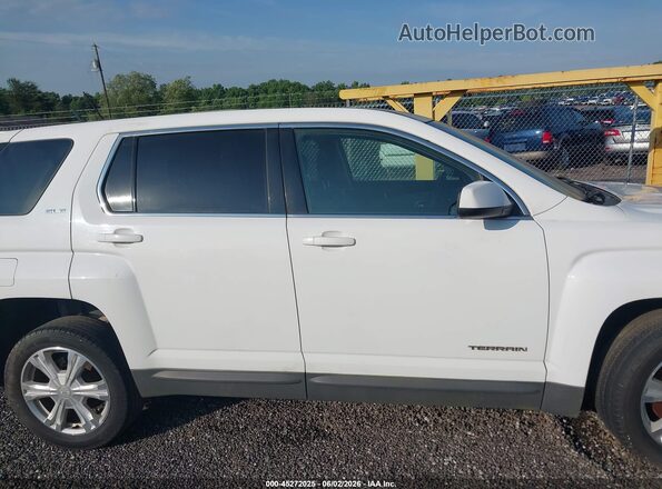 2GKALMEKXH6279767 2017 GMC TERRAIN White Vista interior trasera