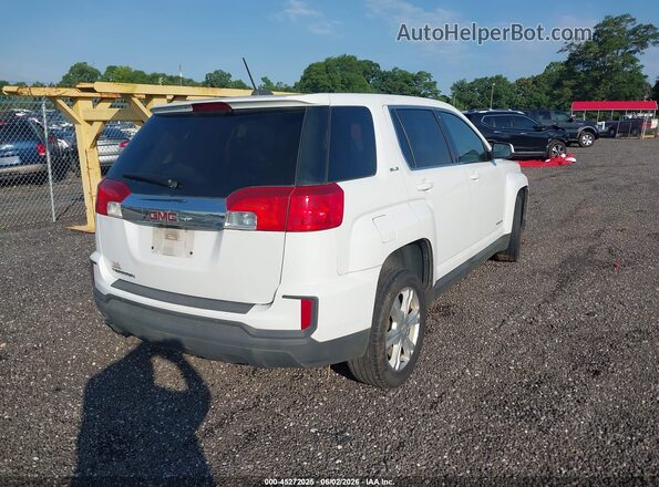 2GKALMEKXH6279767 2017 GMC TERRAIN White Trasero derecho