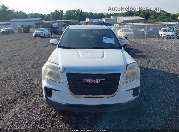 2GKALMEKXH6279767 2017 GMC TERRAIN White Vista del cuadro de instrumentos